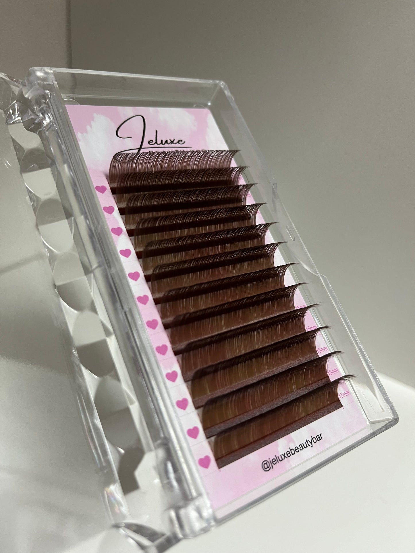 "EXPRESSO" BROWN LASHES